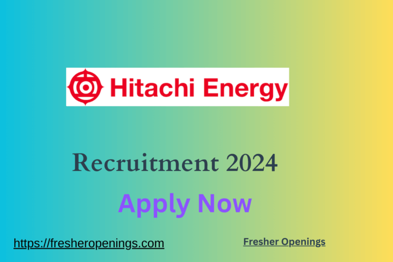Hitachi Energy Internship Drive 2024