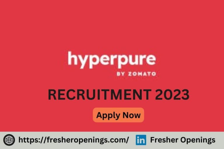 Hyperpure by Zomato Jobs 2023-2024