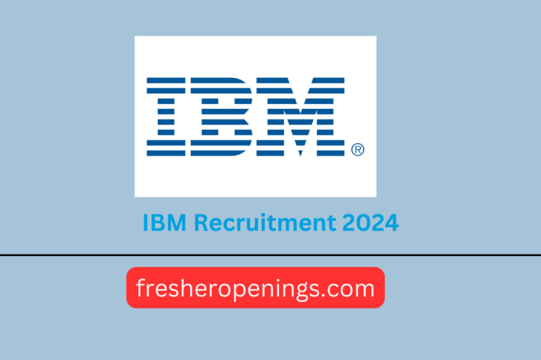 IBM Internship 2024 for Freshers