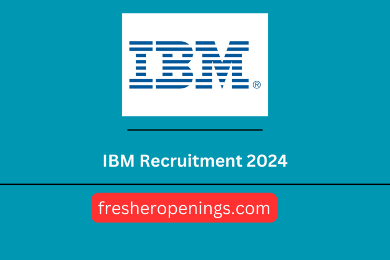 IBM Jobs for Freshers 2024