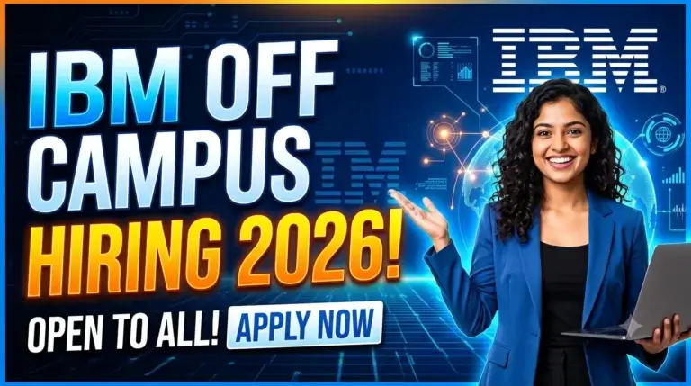 IBM Off Campus Hiring 2026