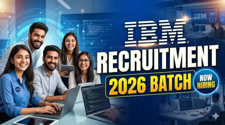 IBM Recruitment for 2026 Batch