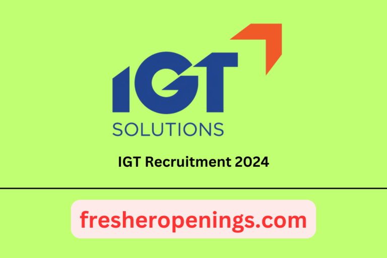 IGT Solutions Walk-in Drive 2024