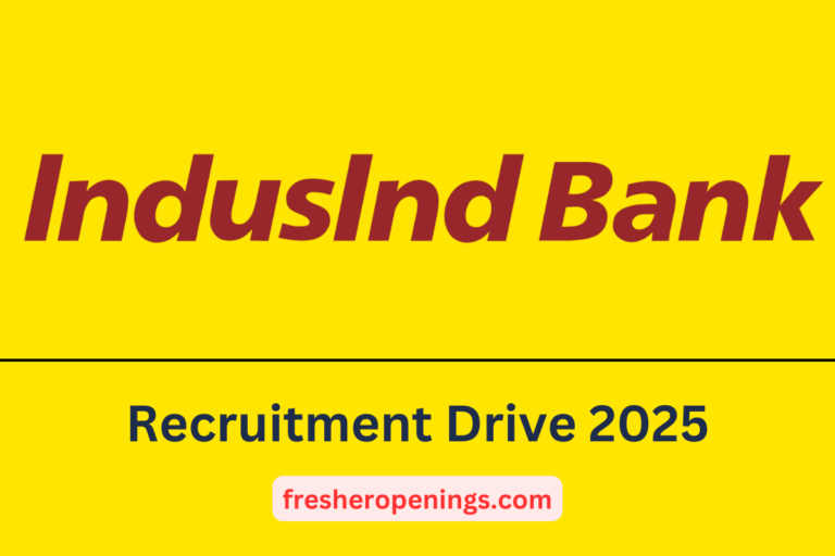 IndusInd Walk-in Drive 2025