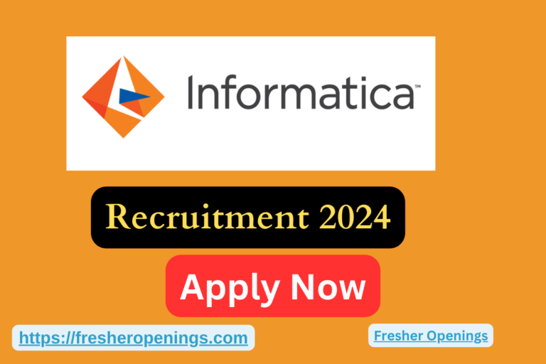 Informatica Off Campus Job Drive 2024