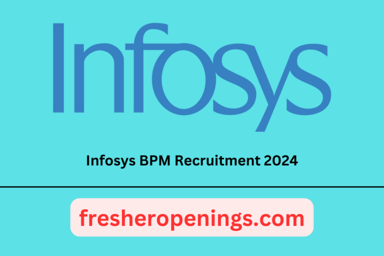 Infosys BPM Freshers Jobs 2024
