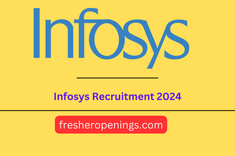 Infosys Recruitment Drive 2024