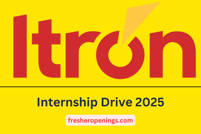 Itron Internship Drive 2025
