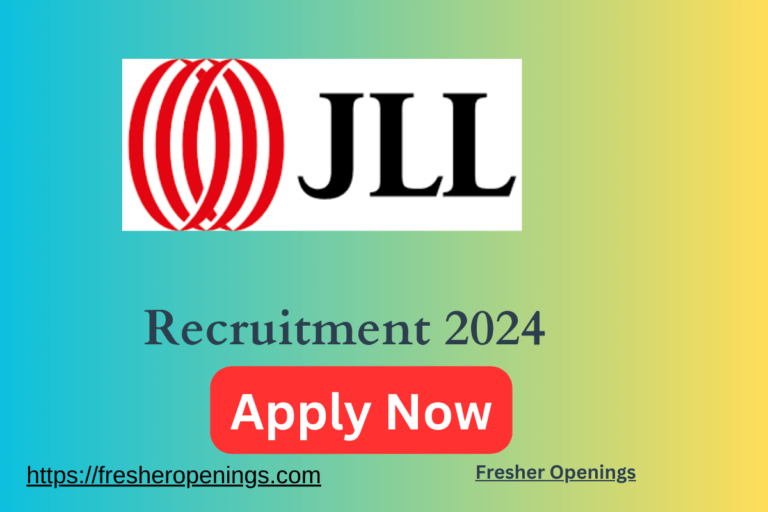 JLL Off Campus Job Drive 2024