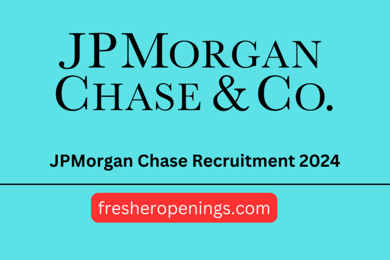JPMorgan Chase Recruitment 2024