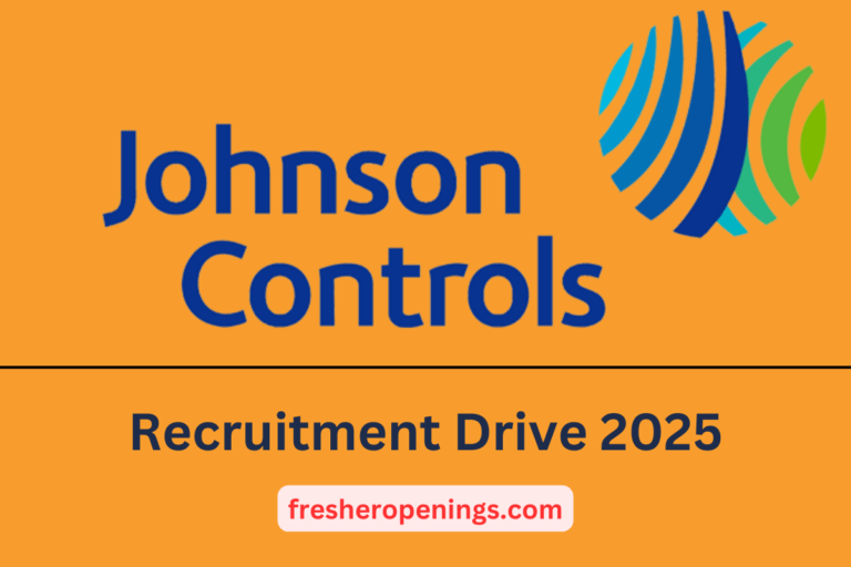 Johnson Controls Jobs 2025 for Freshers