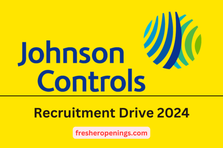 Johnson & Controls Recruitment 2024-2025
