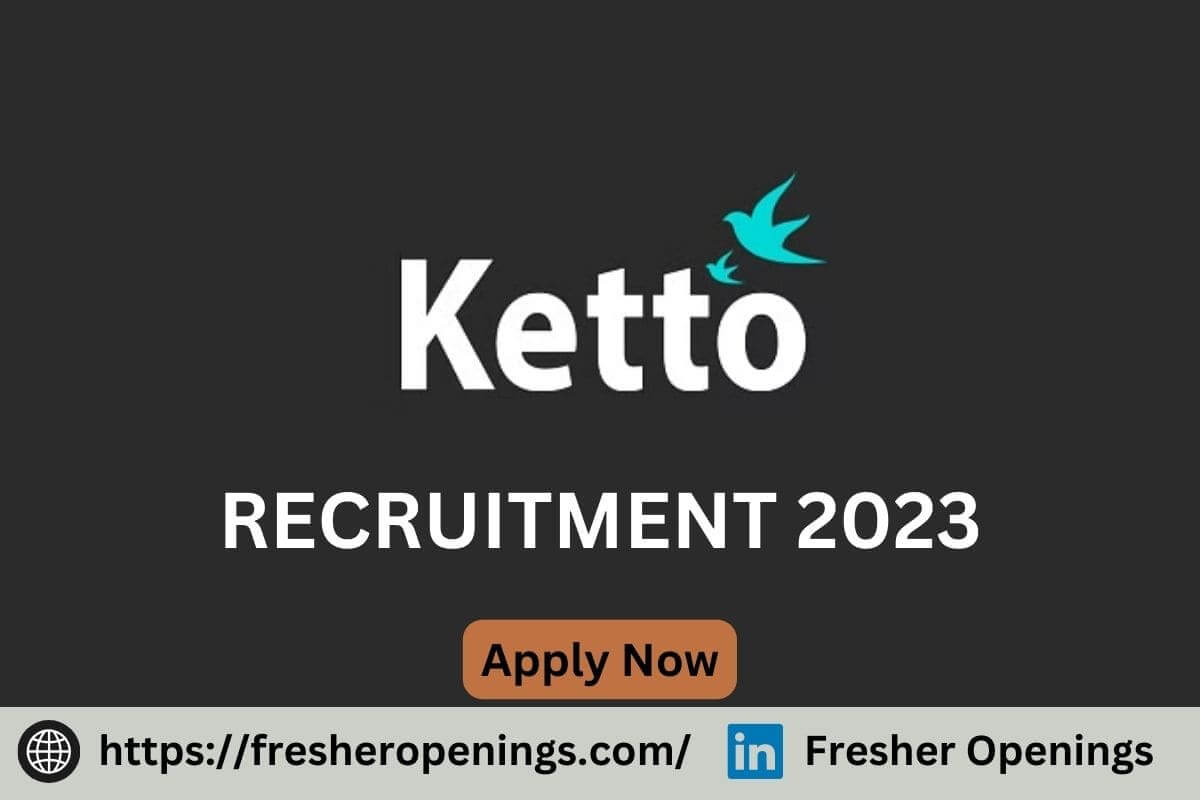 Ketto Hiring Freshers 2023-2024