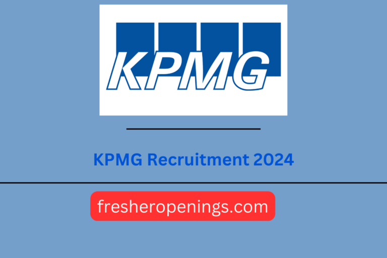 KPMG Recruitment 2024