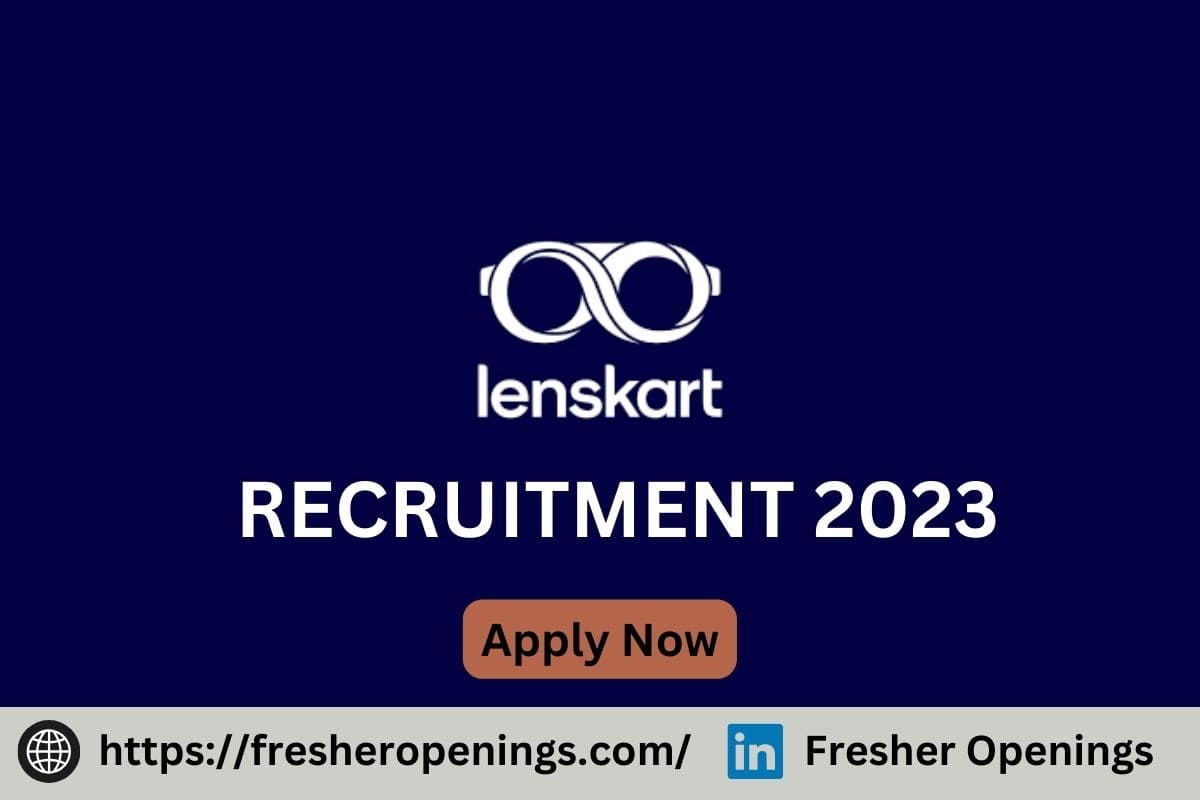 Lenskart Fresher Jobs 2023-2024