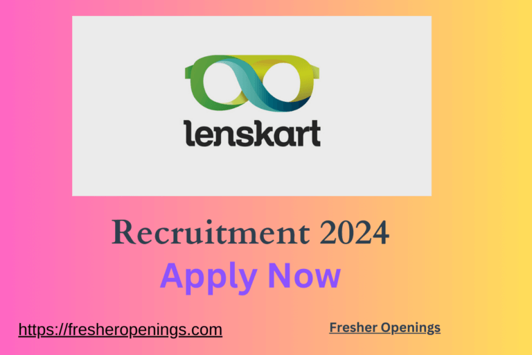 Lenskart Walk in Job Drive 2024