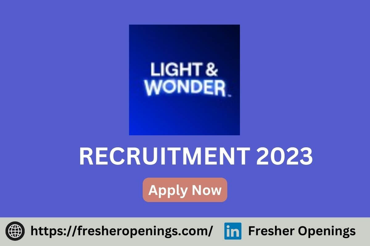 Light and Wonder Jobs 2023-2024