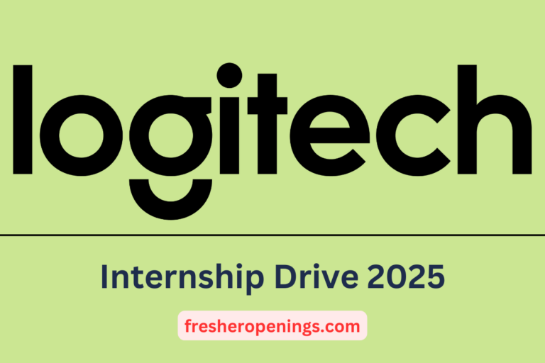 Logitech Internship Drive 2025