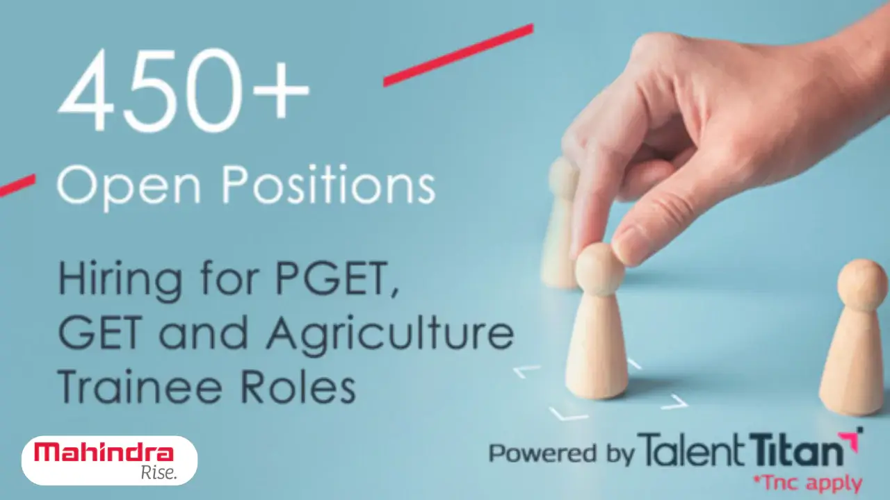 Mahindra Recruitment For 2025 Batch Hiring For Freshers As Graduate Mahindra Recruitment For 2025 Batch Hiring For Freshers As Graduate