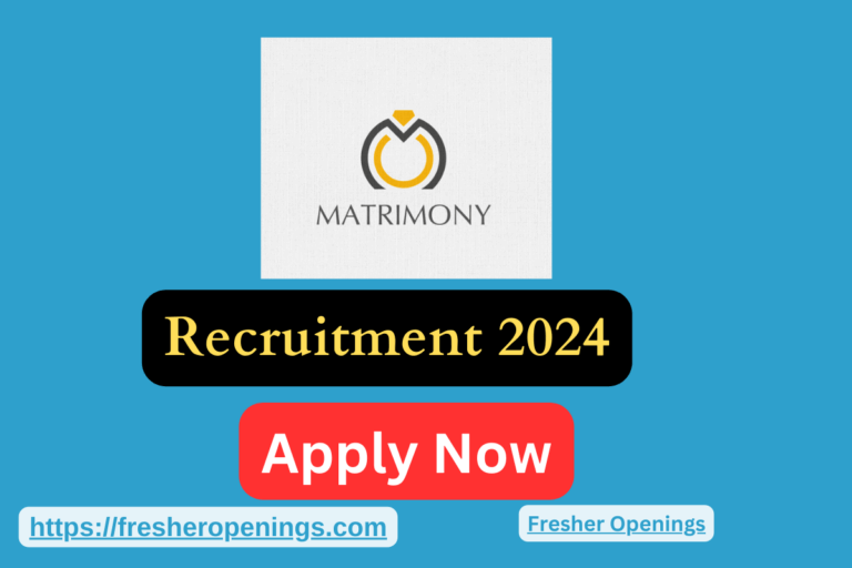 Matrimony Mega Walk-in Job Drive 2024
