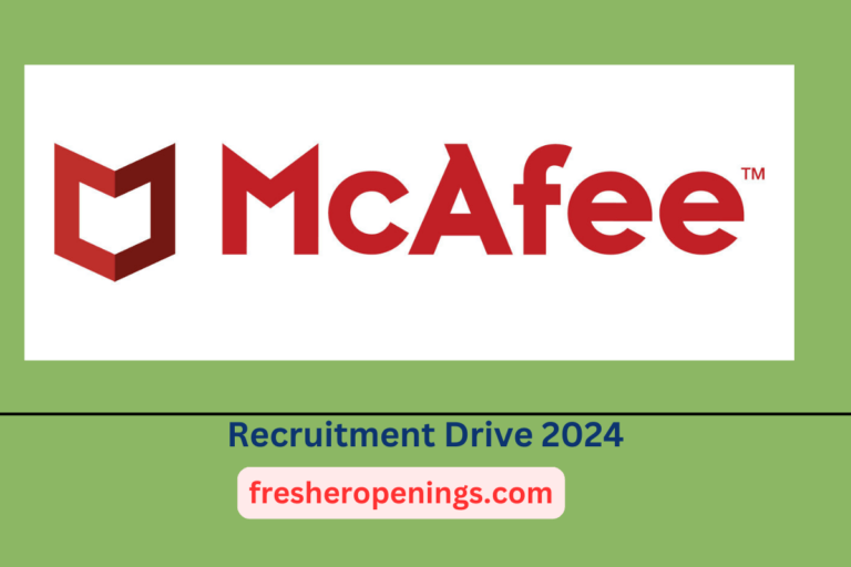 McAfee Internship Drive 2024