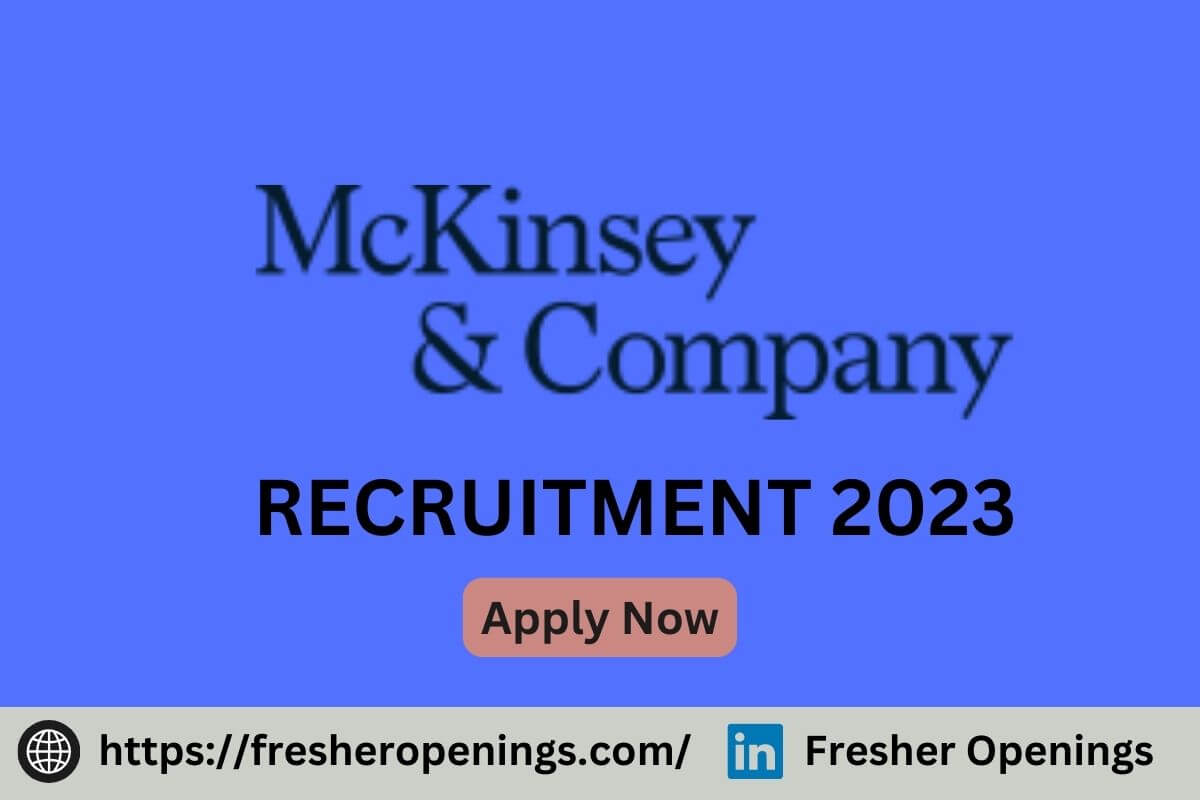 McKinsey Jobs India 2023-2024