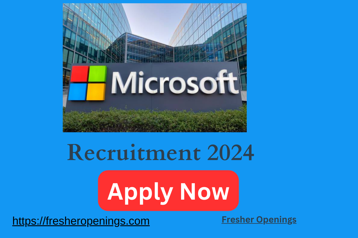 Microsoft Recruitment 2024