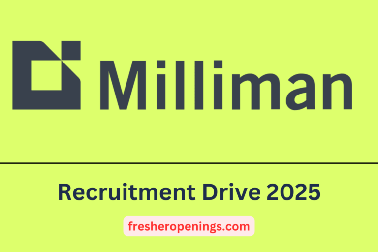 Milliman Recruitment for Freshers 2025
