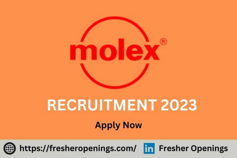 Molex India Hiring 2023-2024