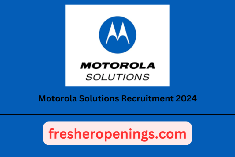 Motorola Solutions Internship 2024
