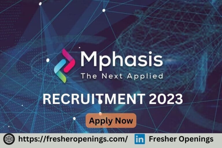 Mphasis Job Alerts 2023-2024