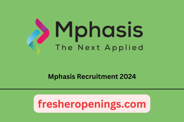 Mphasis Recruitment Jobs 2024