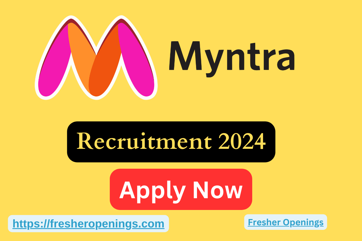 Myntra Job Recruitment Drive 2024