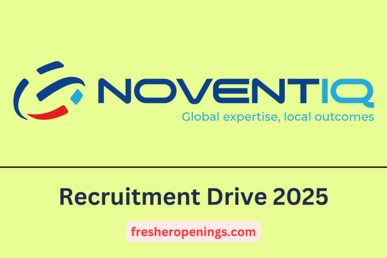 Noventiq India Recruitment 2025