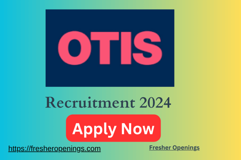 Otis Elevator Off Campus Freshers Job Drive 2024