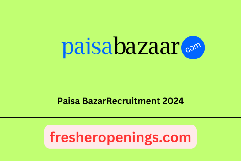 Paisa Bazar Internship 2024