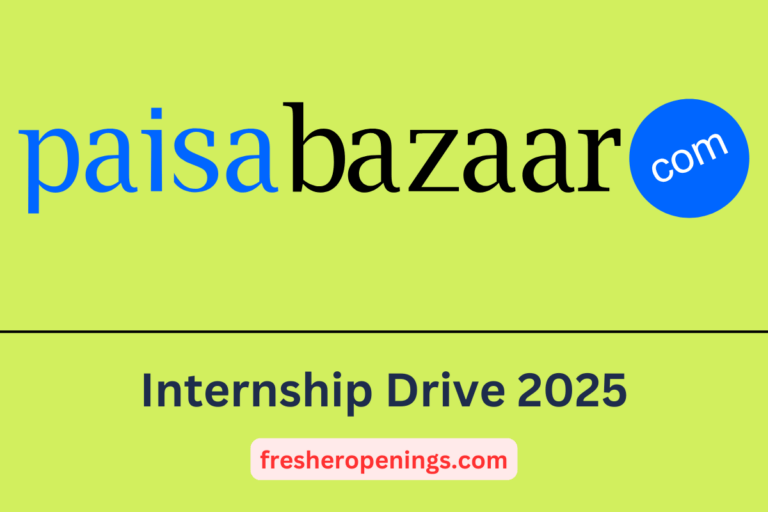 Paisabazaar Internship Drive 2025