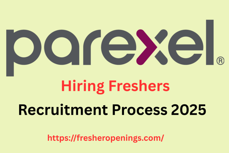 Parexel Jobs for Freshers