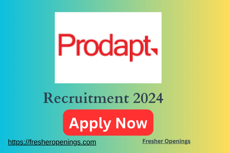 Prodapt Off Campus Freshers Drive 2024