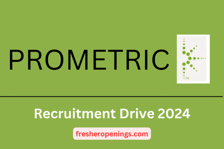 Prometric Internship Drive 2024