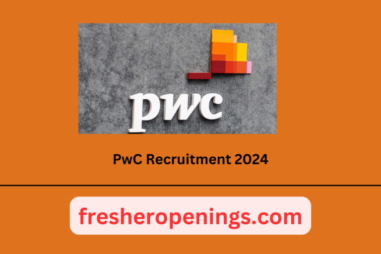 PwC Jobs Recruitment 2024