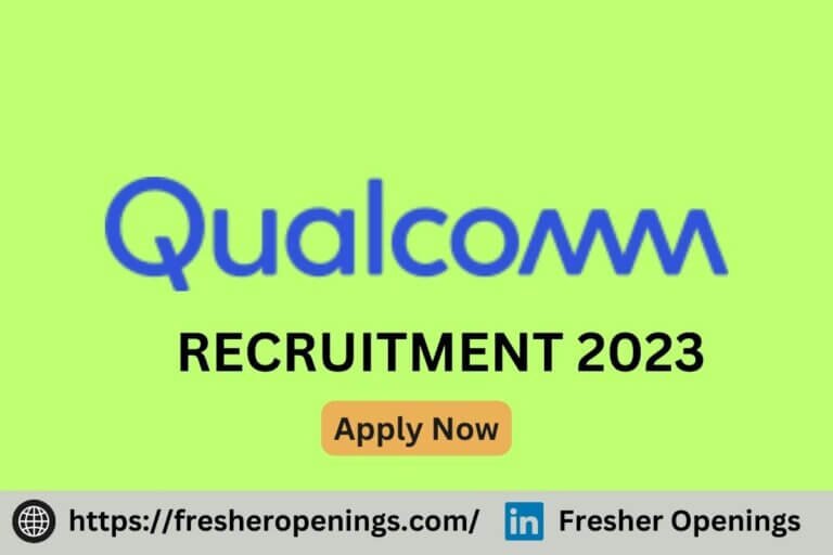 Qualcomm India Jobs 2023-2024
