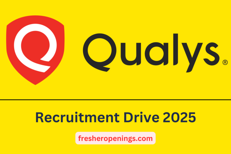 Qualys Careers Jobs Drive 2025