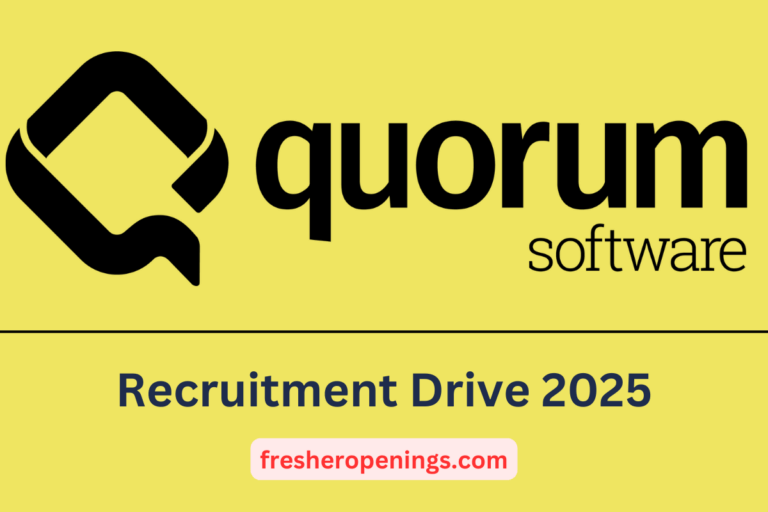 Quorum Software Recruitment 2025
