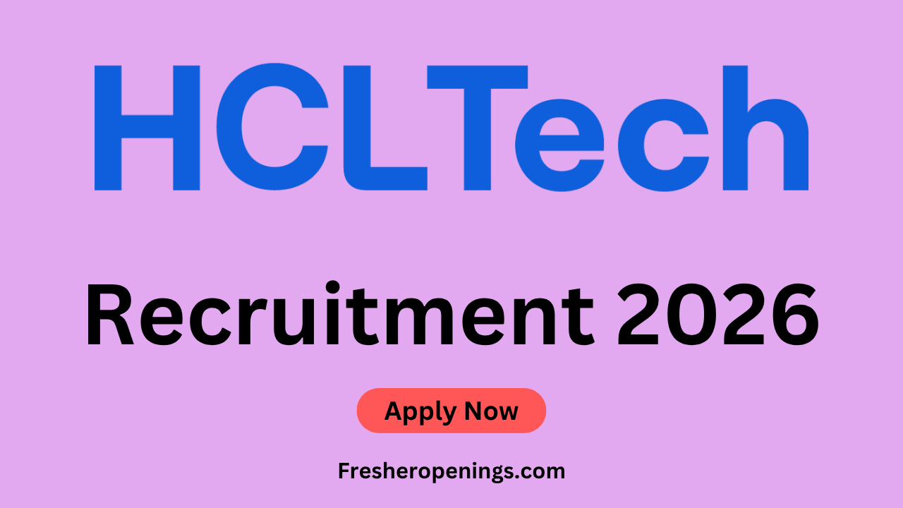 HCLTech Off Campus Drive 2026