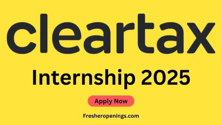Cleartax Internship 2025