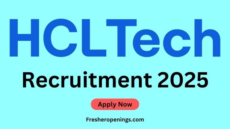 HCLTech Off Campus Drive 2025