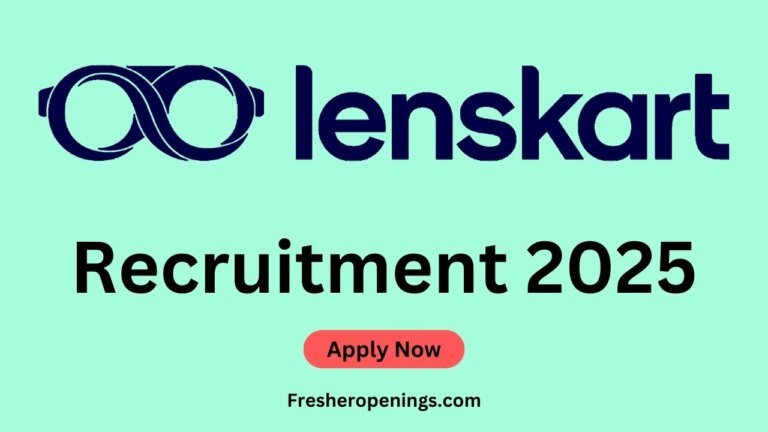 Lenskart Off Campus Drive 2025