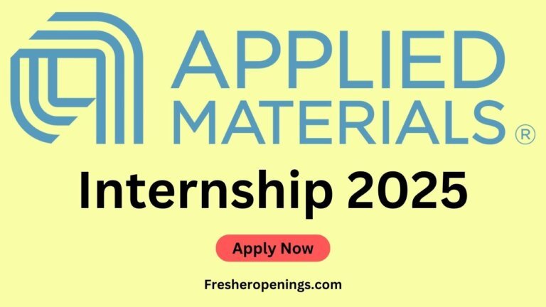 Applied Materials Internship 2025