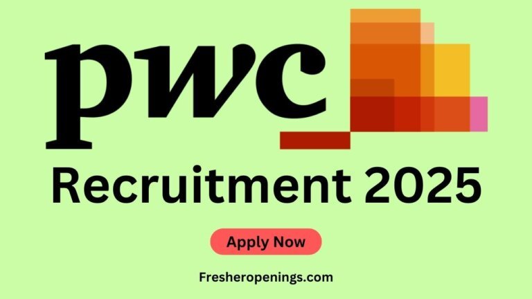 PwC Off Campus Jobs 2025